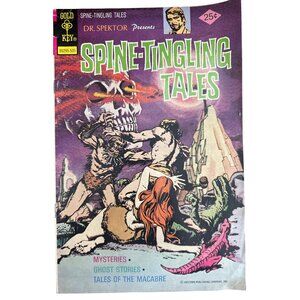 Gold Key Dr Spektor Spine Tingling Tales #1 May 1975 Vintage Comic Collectible